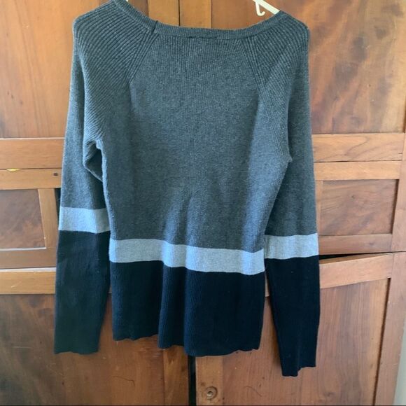 By & By sweater long sleeve striped pull over junior xxl - Picture 7 of 7